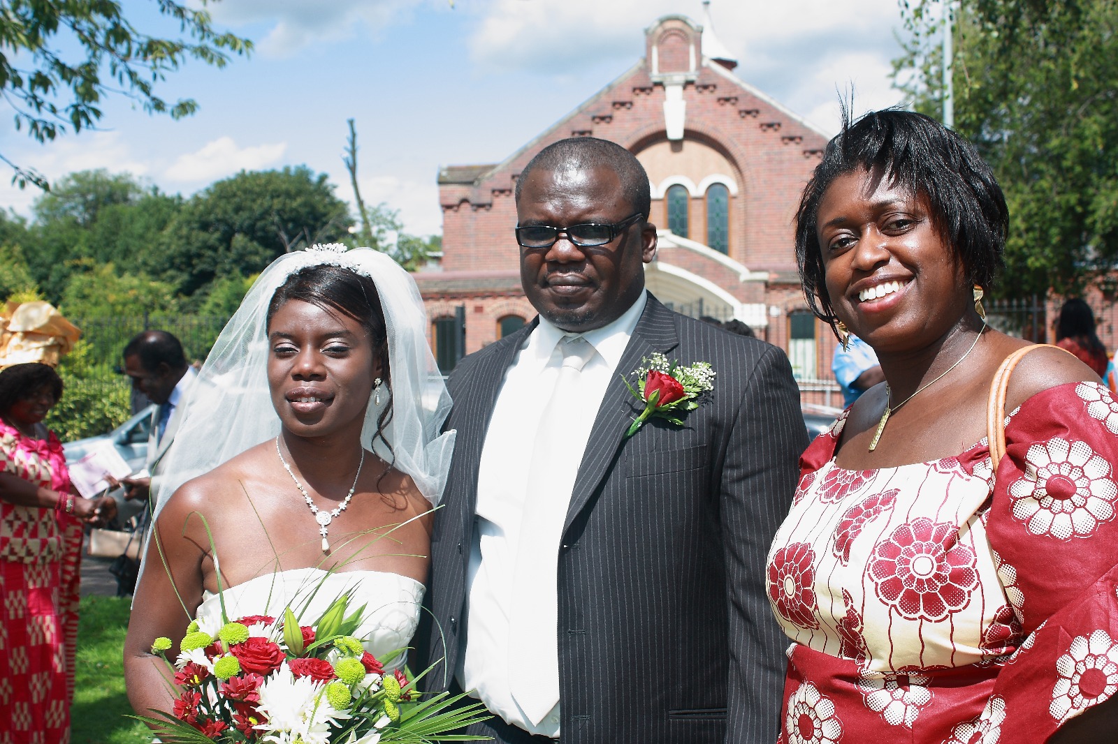 Scenes from our wedding